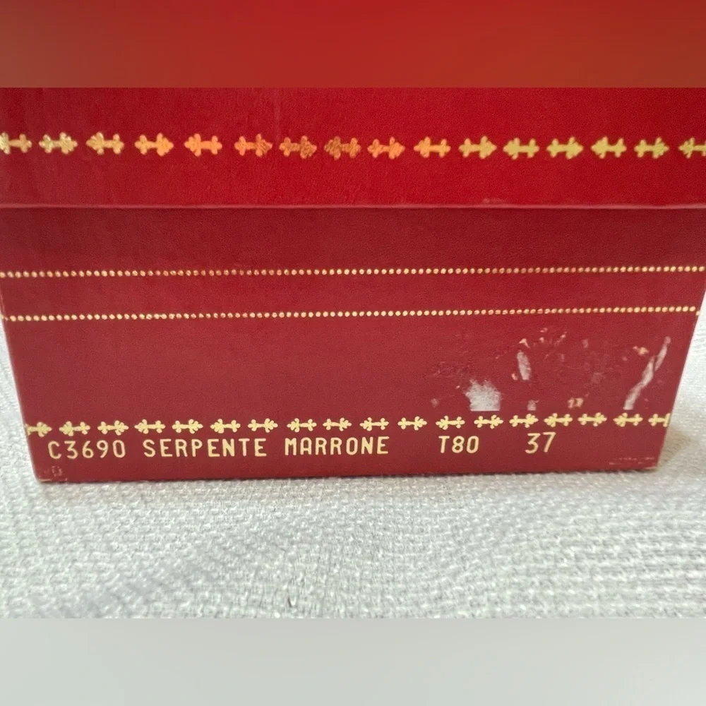 Rene Caovilla Serpente Marrone - Picture 8 of 9